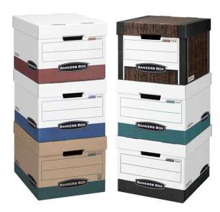  Bankers Box R Kive Heavy Duty Storage Boxes, Letter/Legal 