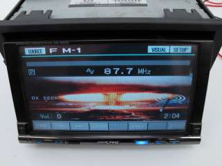 Alpine Mobile Multimedia Station IVA W205 Car Audio/Video Unit CD/DVD 