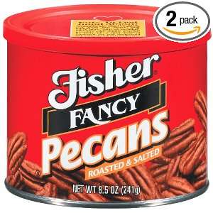 Fisher Fancy Pecans, 8.5 Ounce Packages (Pack of 2)  