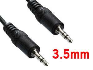   Stereo Jack Lead Audio Cable Aux Male to Male for  iPod Car Audio