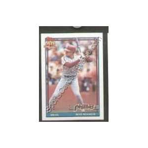  1991 Topps Regular #186 Rod Booker, Philadelphia Phillie 