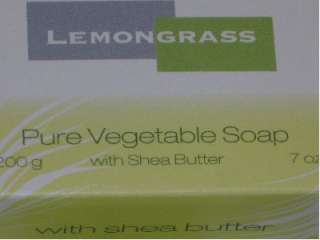LEMON GRASS PURE VEGETABLE SOAP SHEA BUTTER  