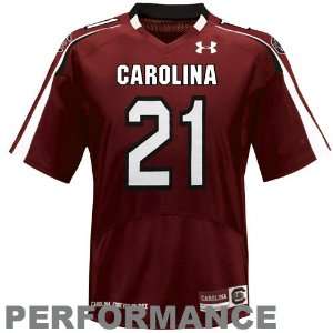  Under Armour South Carolina Gamecocks #21 Replica Football 