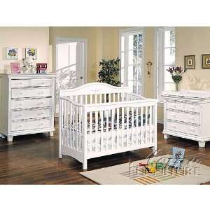    Acme Furniture Heartland Nursery Set (White) 02675 n set Baby