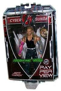 WWE WRESTLING CYBER SUNDAY PAY PER VIEW SERIES JEFF HARDY  