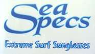 SeaSpecs Jet Black Water Sports Sunglasses FREE STICKER  