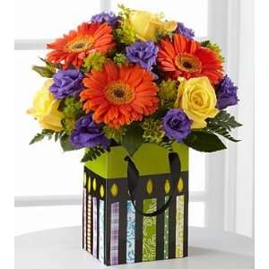 The FTD Perfect Birthday Gift Flower Bouquet   Decorative Bag Included