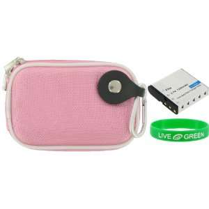   Pink) and NP 45 Battery for Fujifilm Finepix Z20fd Digital Camera Ice