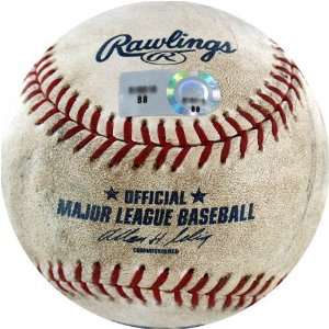 Los Angeles Dodgers at Padres Game Used Baseball 9 11 2007  