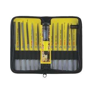  General Tools 318 707475 12 Piece Swiss Pattern Neddle File 