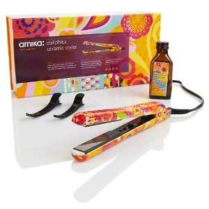 Amika Ceramic Styler with Obliphica Heat Defense Oil   Obliphica Print