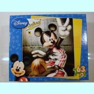  Disney Mickey Mouse Basketball 63 Piece Jigsaw Puzzle 9 1 