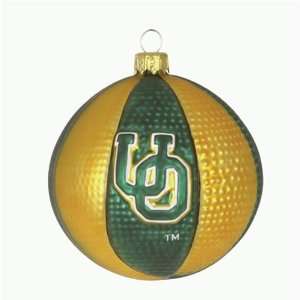  Oregon Ducks 3.5 Collegiate Glass Basketball Holiday 