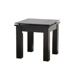   SL Series Square End Table with Glass Top SL TE Furniture & Decor