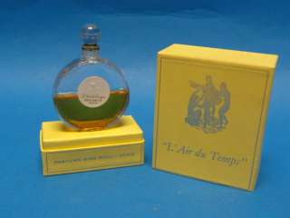 NINA RICCI VINTAGE LAir du TEMPS * LALIQUE * 6/7 oz * SEALED  