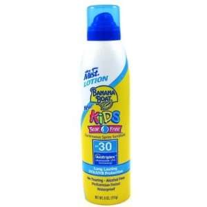 Banana Boat Kids SPF#30 Continuous Spray No Tear 6 oz (3 Pack) with 