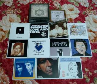 Leonard Cohen 11 CD The Complete Studio Albums Collection Box Set 