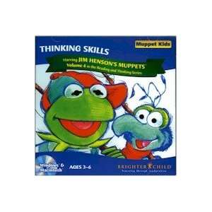   Muppet Kids Volume 4 Thinking Skills Kermit Piggy Fozzie Gonzo Reading