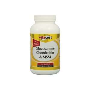  Vitacost Glucosamine Chondroitin & MSM plus Omega 3    180 