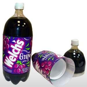  2 LITER   Welchs Grape Soda Bottle Stash Safe Patio 