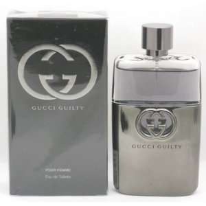  GUCCI GUILTY POUR HOMME by Gucci EDT SPRAY 3 OZ for MEN 