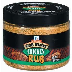 McCormick Chicken Dry Rub, 3.25 Ounce Units (Pack of 6)  