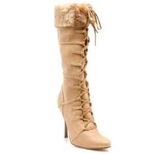  Lets Party By Ellie Shoes Viking (Tan) Adult Boots / Tan 