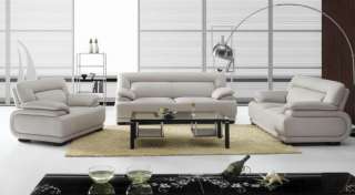 enzo grey italian leather living room set