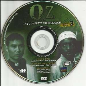  OZ DVD HBO Season 1 Disc 3 Replacement Disc Movies & TV