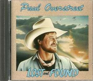 PAUL OVERSTREET rare LOST and FOUND 1986 CD OOP  