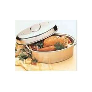  High Dome Stainless Steel Roaster with Rack Kitchen 