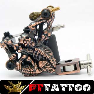 Professional Empaistic Tattoo Guns Machine 10 Wrap Coil  