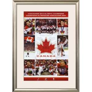 2010 Canada Hockey   Celebration Framed Poster Print, 33x45  