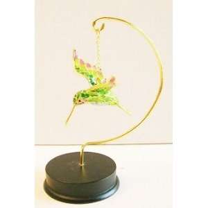  Cloisonne Hummingbird with Stand Figurine