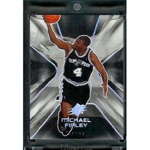 2006 07 Upper Deck SPX #85 Michael Finley San Antonio Spurs Basketball 