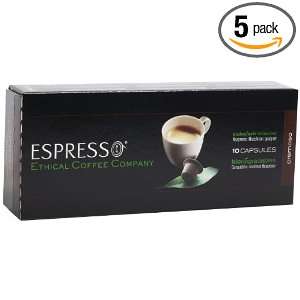 Ethical Coffee Company Espresso, Cremoso for Nespresso Capsule Brewers 