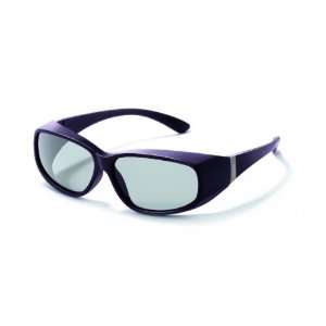  Polaroid Junior Cover 3D Glasses   Dark Purple Frame 