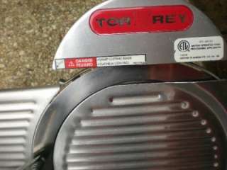 TOR REY Meat Cheese Slicer w/ Sharpener R 300A Great Condition 