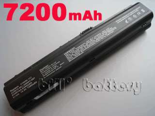 7200mAh Battery HP Pavilion DV9000 DV9100 DV9200 DV9500  