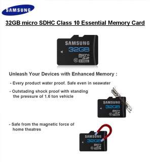 Samsung Genuine 32GB Micro SD SDHC Memory Card Class 10, Galaxy S2 Tab 