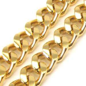 20100g MEN THICK 18K GOLD GP CHAIN SOLID FILL NECKLACE  