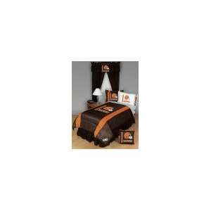    Cleveland Browns Sidelines Twin Bedskirt