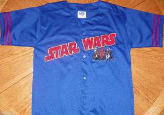 Star Wars DARTH MAUL Sewn Logo MED Mesh Baseball Jersey  
