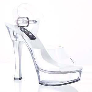  Tease 608 5 1/2 Square Heel Ankle Strap PF Sandal 