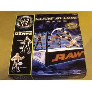  WWE Stunt Action Wrestling Ring Includes Undertaker and 