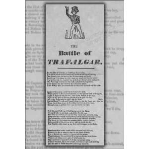 Battle of Trafalgar Broadside   24x36 Poster Everything 
