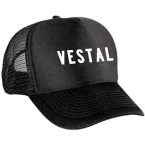  Vestal Standard Mens Trucker Fashion Hat   Black / One 