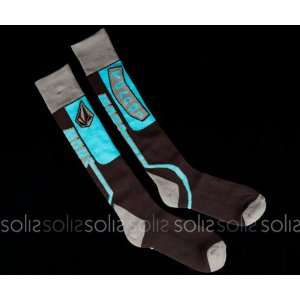 com Volcom   Limited Wells Coolmax Socks in Brown J6351100 BRN Volcom 