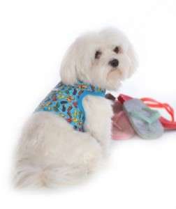 DOG CLOTHES   FLIP FLOP HARNESS WITH LEASH   SIZE XL  