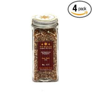 The Spice Lab Jalapeno Pepper Sea Salt, USA (Pack of 4)  